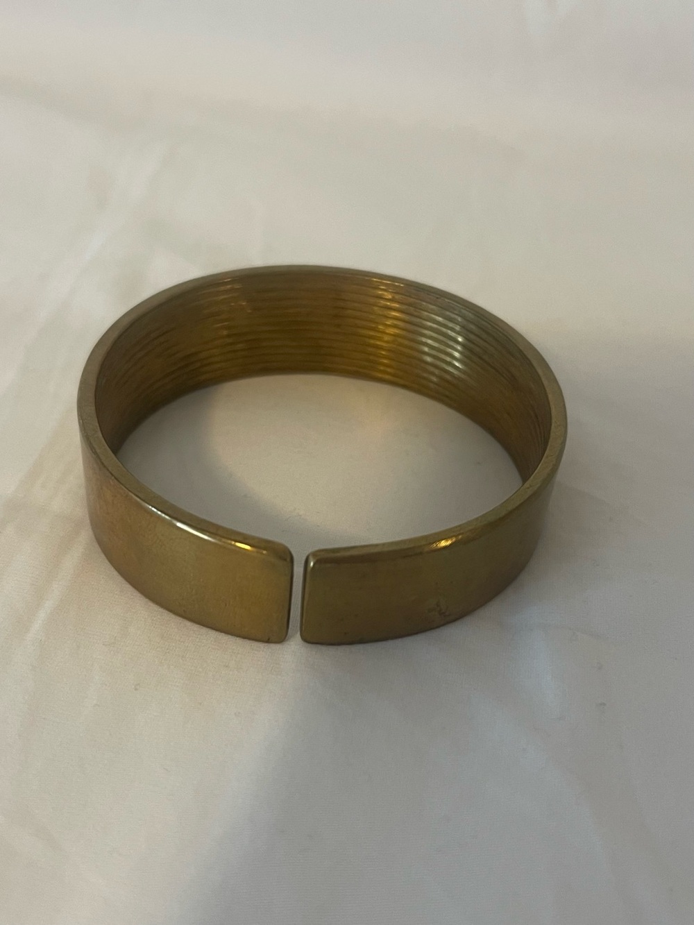 Bracelet Bangle Handcrafted Brass Metal Each is unique- can buy one or multiple